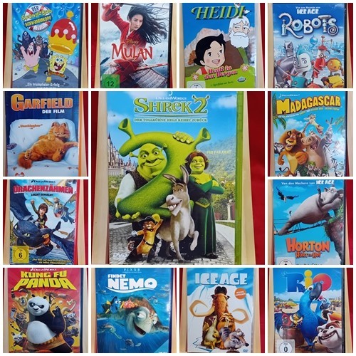 Filme auf dvd - dem, bereich