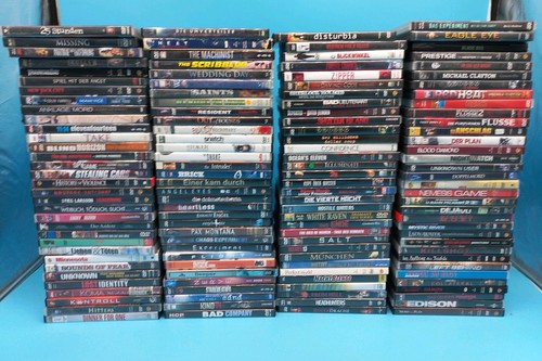 130 dvd thriller krimi - dvd's,